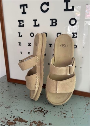 W GoldenGaze slide sandal Mustard Seed UGG 